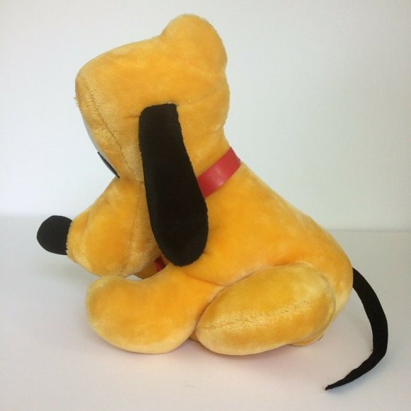 Walt Disney Company Pluto Dog Plush 16" Sitting Large Stuffed Animal Tongue Out - Picture 6 of 12